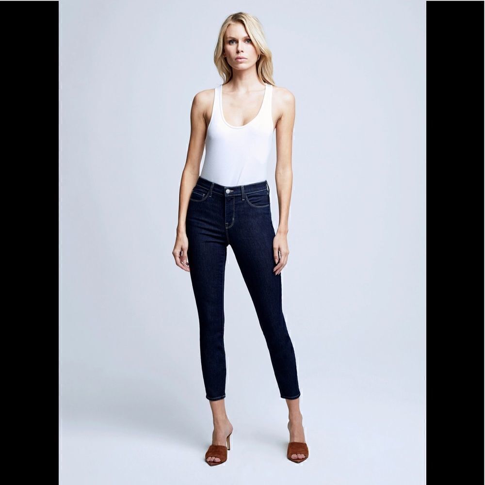 L’AGENCE The Margot skinny high rise jeans sz 27